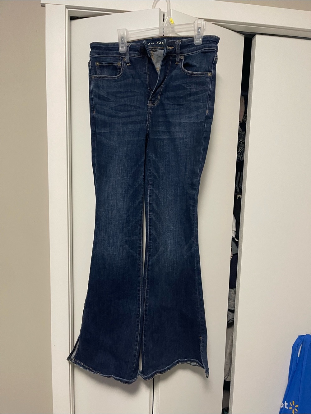 American Eagle Outfitters Dark Indigo Flare Jeans